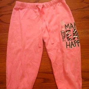 Pink pants